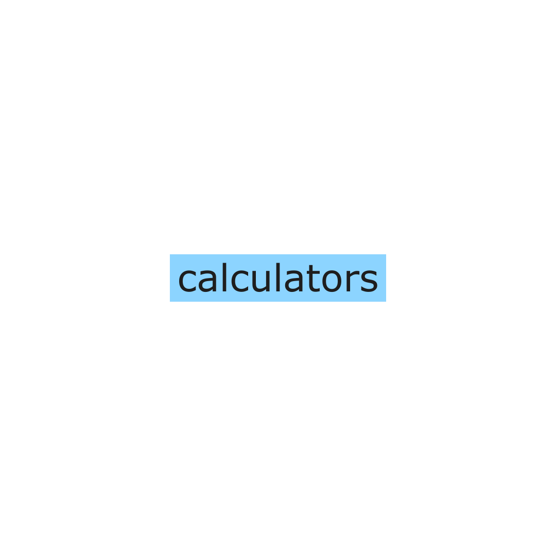 Calculators